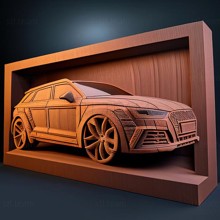 3D model Audi Shooting Brake (STL)